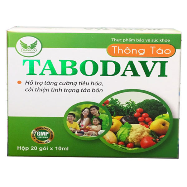 TABODAVI - Bổ sung chất xơ cho cơ thể, hỗ trợ tăng cường tiêu hóa. chothuoctay