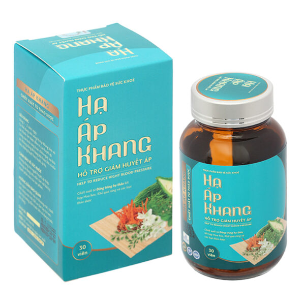 Hạ Áp Khang - Giúp tăng độ bền thành mạch, giảm huyết áp. chothuoctay