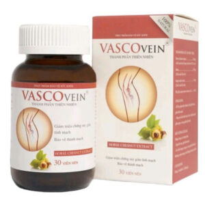 Vascovein - Hỗ trợ giảm triệu chứng tê, đau, phù do suy giãn tĩnh mạch. chothuoctay