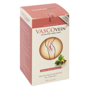 Vascovein - Hỗ trợ giảm triệu chứng suy giãn tĩnh mạch. chothuoctay