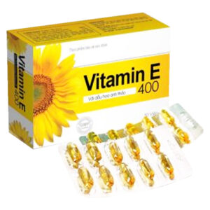Vitamin E 400 - Giúp đẹp da, sáng mịn da. chothuoctay