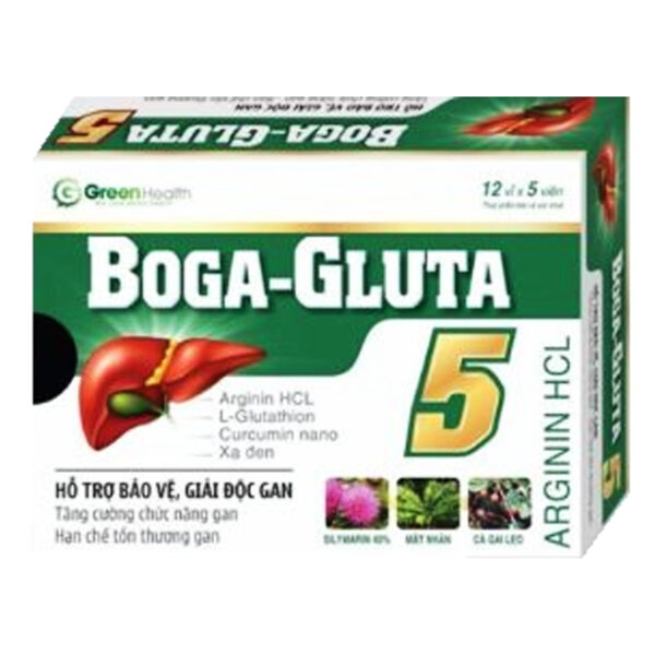 Boga Gluta 5 - Hỗ trợ bảo vệ, thải độc gan. chothuoctay