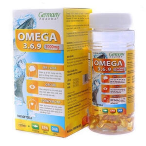 Viên dầu cá Omega 3 6 9 1000mg - Bổ xung dưỡng chất tốt cho não bộ. chothuoctay