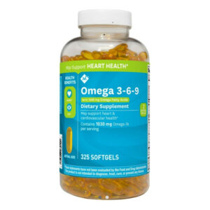 Viên uống Omega 369 325 Viên - Tăng cường trí nhớ, tốt cho sức khỏe tim mạch. chothuoctay