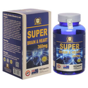 Super Brain & Heart 360mg - Tăng tuần hoàn máu não. chothuoctay.com
