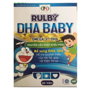 Rulby DHA Baby - Hỗ trợ phát triển não bộ và cải thiện thị lực hiệu quả. chothuoctay.com
