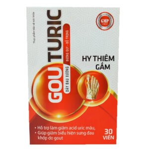 Gou Turic - Giúp hạn chế và giảm biểu hiện sưng đau khớp do gout. chothuoctay.com