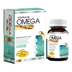 Viên uống omega 369 koras chothuoctay.com