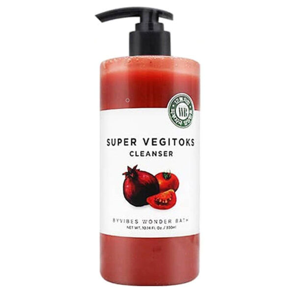 Super Vegitoks Cleanser - Sữa rửa mặt sủi bọt thải độc da. chothuoctay