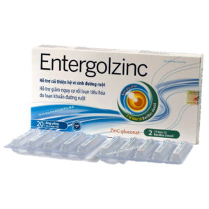 Entergolzinc - Giúp bổ sung kẽm và lợi khuẩn, hỗ trợ cãi thiện hệ sinh vật đường ruột. nchothuoctay