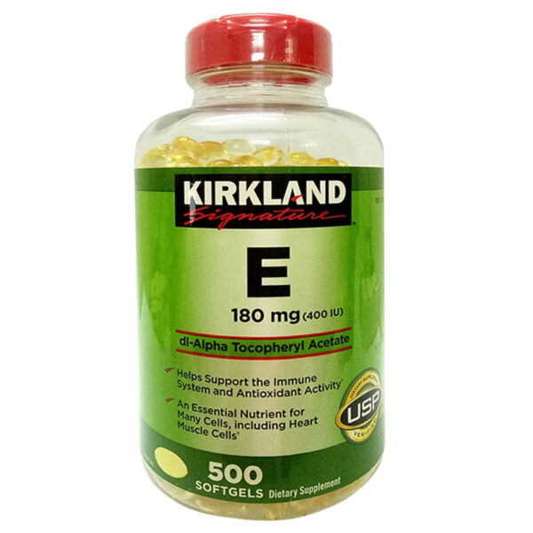 Kirkland Signature Vitamin E - Hỗ trợ tăng đề kháng, làm đẹp da. chothuoctay