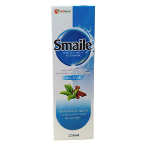 Nước súc miệng thảo dược Smaile - Giúp ngăn ngừa vi khuẩn gây hôi miệng liên quang đến rang lợi. chothuoctay