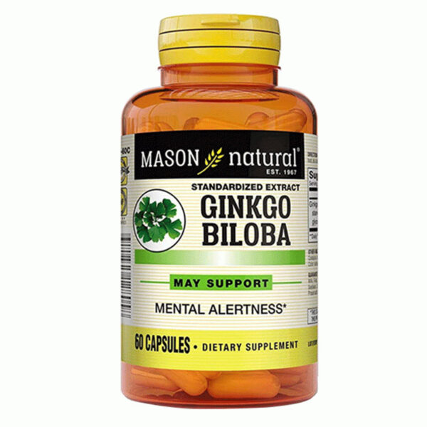 Mason Natural Ginkgo Biloba - Viên uống bổ não