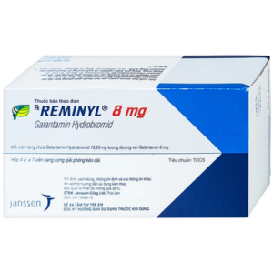 Thuốc Reminyl 8mg Janssen điều trị sa sút trí tuệ do bệnh alzheimer (4 vỉ x 7 viên)