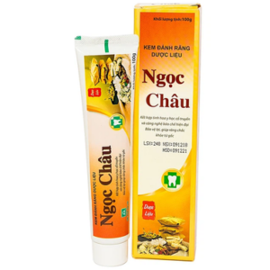 Kem đánh răng dược liệu Ngọc Châu hỗ trợ răng chắc khỏe (100g)