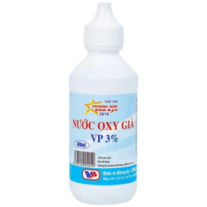 Nước Oxy Già 3% OPC làm sạch, sát trùng vết thương nhỏ (Chai 60ml)