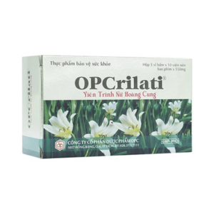 Thực phẩm bảo vệ sức khỏe Opcrilati® Viên Trinh Nữ Hoàng Cung (50 viên)