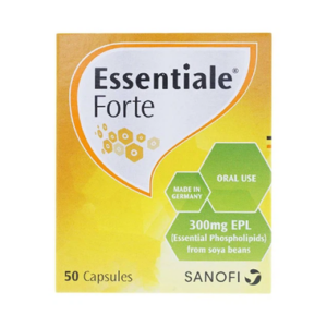 Thuốc Essentiale Forte 300mg  hỗ trợ chức năng gan, viêm gan (5 vỉ x 10 viên)