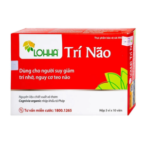 Thực phẩm bảo vệ sức khỏe Lohha Trí Não (30 viên)