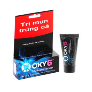 Thuốc bôi ngoài da Oxy 5 điều trị mụn bọc, mụn trứng cá, mụn sưng đỏ tuýp (10g)