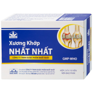 Thuốc Xương Khớp Nhất Nhất trị đau thần kinh tọa, thoái hóa khớp (2 vỉ x 10 viên)