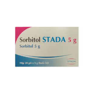 Thuốc Sorbitol STD 5g điều trị triệu chứng khó tiêu, hỗ trợ táo bón (20 gói x 5g)