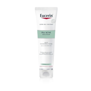 Sữa rửa mặt tạo bọt dịu nhẹ Eucerin Acne Oil Control Pro Acne Solution Soft Cleansing Foam (150g)