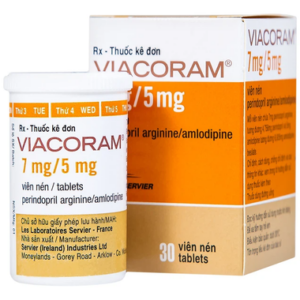 Thuốc Viacoram 7mg/5mg điều trị tăng huyết áp (30 viên)