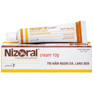 Thuốc Nizoral Cream điều trị nấm ngoài da (10g)