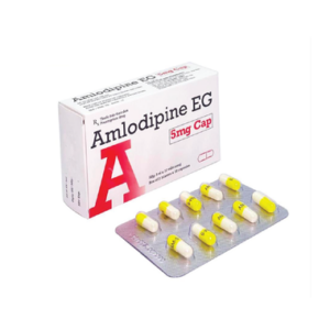 Thuốc Amlodipine EG 5mg Pymepharco điều trị tăng huyết áp, đau thắt ngực (3 vỉ x 10 viên)