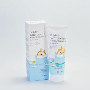 Gel tắm gội Dr. Celine Baby Gentle Wash & Shampoo làm sạch nhẹ nhàng cho da trẻ sơ sinh (180ml)