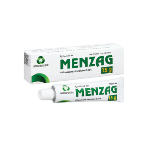 Thuốc Mỡ Bôi Da Menzag 0.05% Giảm Viêm, Giảm Ngứa Trong Bệnh Da Liễu (Tuýp 15g)