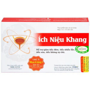 Thực phẩm bảo vệ sức khỏe Ích Niệu Khang (20 Viên)