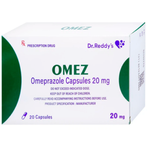 Thuốc Omez 20mg điều trị loét dạ dày, tá tràng (2 vỉ x 10 viên)