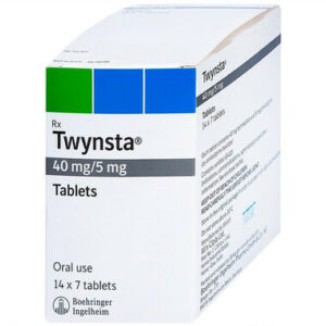 Thuốc Twynsta 40mg/5mg Boehringer điều trị tăng huyết áp vô căn (14 vỉ x 7 viên)