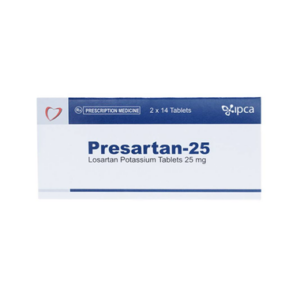 Thuốc Presartan 50 điều trị tăng huyết áp (2 vỉ x 14 viên)