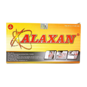 Thuốc Alaxan hỗ trợ giảm các cơn đau cơ xương, nhức đầu, đau bụng kinh, nhức răng (Hộp 100 viên)