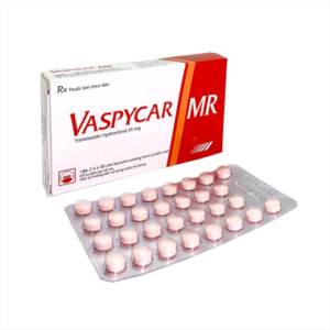 Thuốc Vaspycar MR 35mg Pymepharco điều trị chứng đau thắt ngực ổn định (2 vỉ x 30 viên)