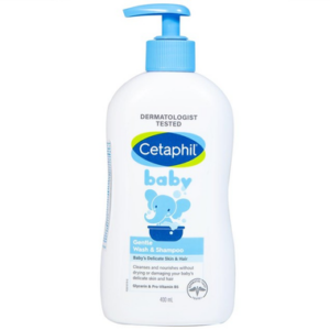 Sữa tắm gội trẻ em Cetaphil Baby Gentle Wash & Shampoo (400ml)