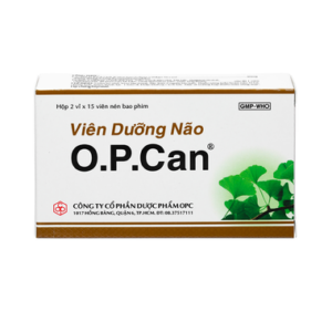 Viên dưỡng não O.P.Can OPC tăng cường trí nhớ, tập trung (2 vỉ x 15 viên)