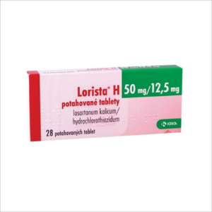 Thuốc Lorista H 50mg/12.5mg điều trị huyết áp cao (2 vỉ x 14 viên)