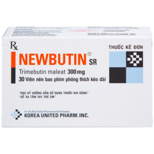 Viên nén Newbutin SR 300mg Korea United điều trị trào ngược dạ dày - thực quản (3 vỉ x 10 viên)