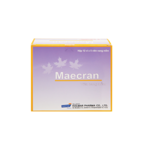 Thuốc Maecran chống lão hóa, cung cấp vitamin (12 vỉ x 5 viên)