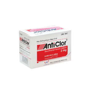 Thuốc Anticlor 2mg Điều Trị Các Triệu Chứng Dị Ứng (Hộp 30 Ống X 5ml)