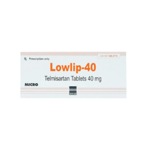 Thuốc Lowlip 40mg điều trị tăng huyết áp (3 vỉ x 10 viên)