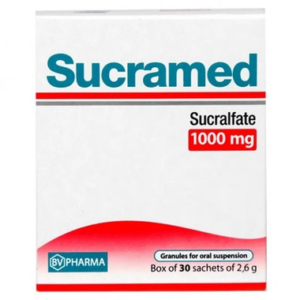 Thuốc Sucramed 1000mg điều trị loét dạ dày, tá tràng (30 gói)