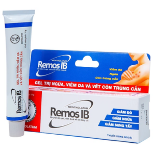 Gel Remos IB Rohto điều trị ngứa, viêm da, vết côn trùng (10g)