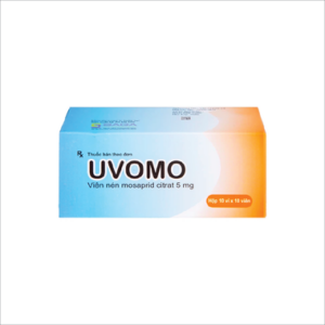 Thuốc Uvomo điều trị rối loạn tiêu hóa (10 vỉ x 10 viên)