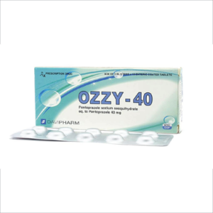 Thuốc Ozzy-40 điều trị trào ngược dạ dày-thực quản, loét dạ dày – tá tràng (3 vỉ x 10 viên)