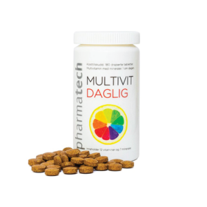 Viên uống Multivit Daglig Pharmatech bổ sung Vitamin và khoáng chất, giúp cơ thể khỏe mạnh (180 viên)